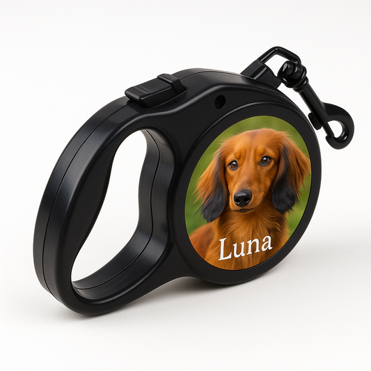 Gepersonaliseerde hondenriem - Hondenriem met naam of foto