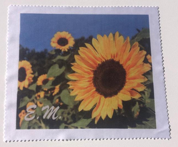 Brillendoekje met foto - Brillendoekje bedrukken - Eigen ontwerp brillendoekje