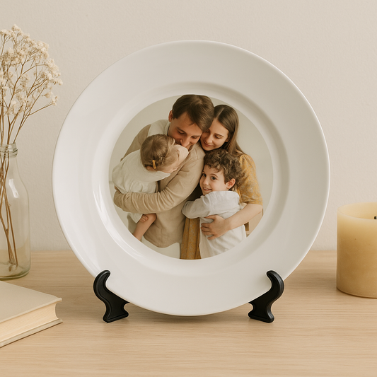 Bord met foto - Bord bedrukken - Keramiek bord bedrukken